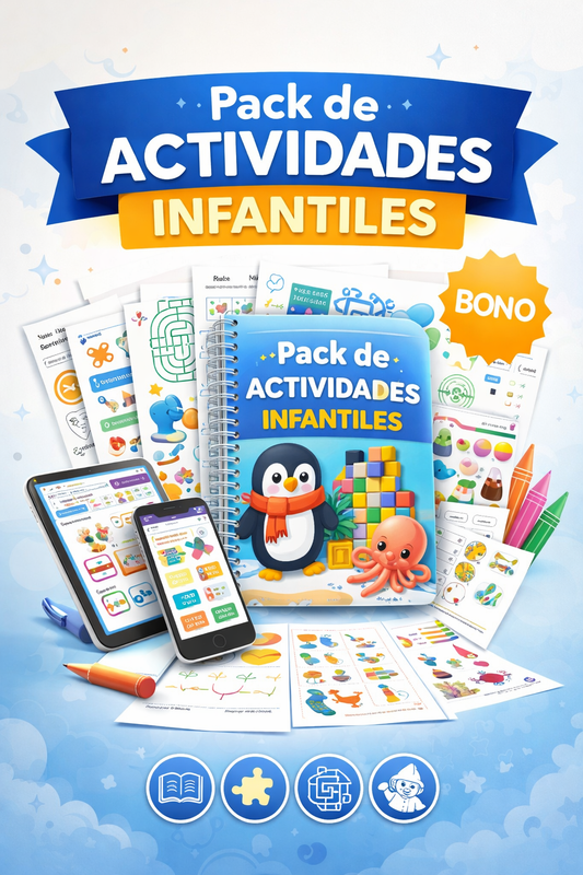 PACK DE ACTIVIDADES ESCOLARES - Libros -Abecedario -caligrafía Etc.